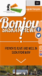 Mobile Screenshot of bonjoursk.ca
