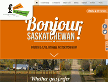 Tablet Screenshot of bonjoursk.ca